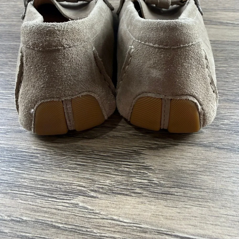 Cole Haan Womens Emmie Suede Driving Loafer Knot Irish Coffee Size 7.5 B Casual